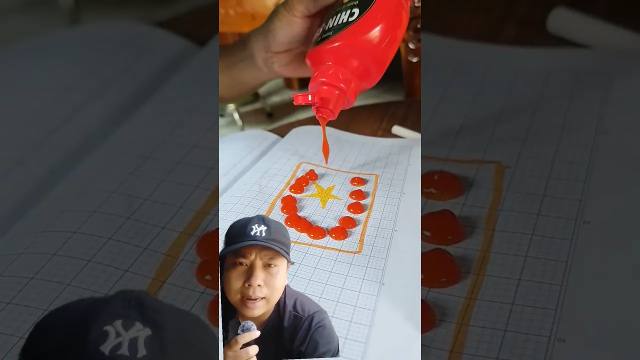 vẽ lá cờ Việt Nam