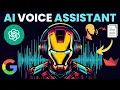 Building My Own JARVIS AI Voice Assistant with Whisper from Open AI Groq gTTS LangChain Python