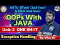 AKTU OOPs With Java Unit-2 One Shot Marathon Btech 2nd Year MCA 2nd Sem SemesterAdda