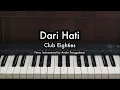 Download Lagu Dari Hati - Club Eighties | Piano Karaoke by Andre Panggabean