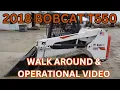 2018 Bobcat T550 Skid Steer Walk Around Operational 20 900