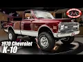 1970 Chevrolet K10 Pickup For Sale Vanguard Motor Sales
