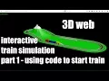 Make an Interactive 3D Toy Train Simulation How to Control Animations Using JavaScript Code