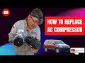 How TO Replace AC Compressor on 2002-2006 Honda CRV