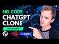 Build a ChatGPT clone in 30 mins with Bubble io Bubble io Tutorials