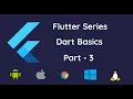 Flutter Series Dart Basics Part - 3 Enum Exception handling Import Statements