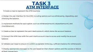 Task 3 Interface Java internship with CodSoft