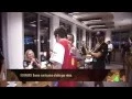 Fernando Alonso congratulates Hamilton