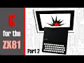 Game writing for the Sinclair ZX81 using C