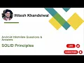 SOLID Principles Explained for Android Developers Simple Examples