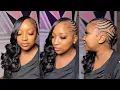 Side Braids Sewin Side Mohawk Tutorial