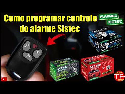 Download MP3 Como programar o controle do alarme Sistec