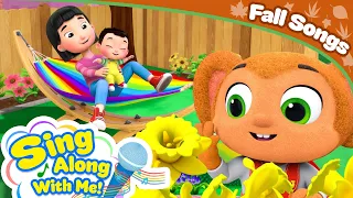 Breathe and Relax 🎵🌈 Autumn Color Song and more! | Sing Along With Me! | Kids Songs