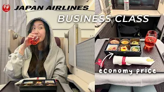 Japan Travel Vlog: Flying Business Class on Japan Airlines (LAX to NRT)