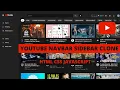 Youtube Navbar Sidebar Clone Using Html Css and Javascript