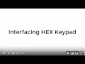Interface A HEX Keypad With A Microcontroller Learn How OpenLabPro