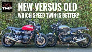 new triumph speed twin how does it compare to the old bike