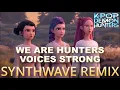Download Lagu We Are Hunters Voices Strong (80s Synthwave Remix) HUNTRIX KPop Demon Hunters | Full Music Video AI