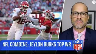 NFL Combine Treylon Burks as TOP WR Prospect Player Analysis Breakdown CBS Sports