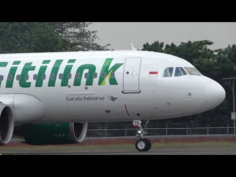 Download MP3 Lihat dari Dekat Pesawat Citilink Indonesia Take Off di Bandara Halim Perdana Kusuma Jakarta 2021