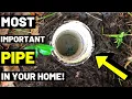 This Pipe Can SAVE YOUR HOUSE FROM SEWAGE FLOODS Sewer Clean Out Pipe Explanation