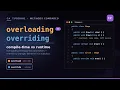 method overloading and overriding C Sharp OOP Bangla