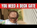 How to Build a Wood Deck Gate Self-closing
