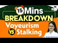 Download Lagu Voyeurism vs Stalking BNS | Muskan Mam | Studyiq judiciary