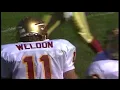 Seminole Moment Casey Weldon s 20-Yard TD Pass to Eric Turral vs Michigan 1991