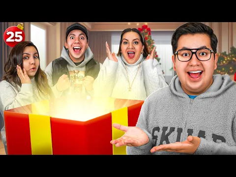 SORPRENDÍ A MI FAMILIA CON ESTE REGALO GIGANTE EN NAVIDAD - VLOGMAS 25