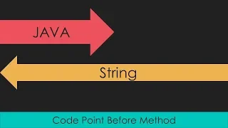 Java String Code Point Before Method