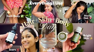 Everything I Apply on Hair ,Skin & Body 😍Beauty ✨Remedies That Are Actually Worth It