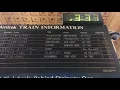 30th Street Station s famous flipping board in Philadelphia