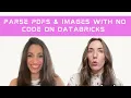 OCR on Databricks Parse PDFs Images with No Code