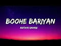 Boohe Bariyan – Aditya Rikhari | Lyrics  
