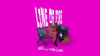 boj line of fire feat ayra starr visualiser 