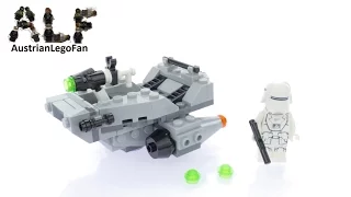 Lego Star Wars 75126 First Order Snowspeeder™ - Lego Speed Build Review