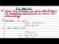 Increasing Decreasing Intervals f x x 8x 3 Class Calculus Board Exam Concept
