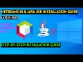 How to download Install Netbeans IDE 16 Java Jdk 17 on Windows 10