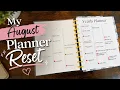 My August Planner Reset