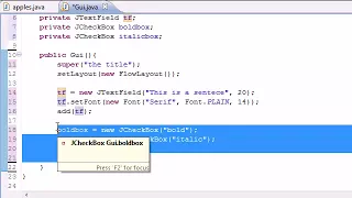 Java Programming Tutorial 64 JCheckBox YouTube