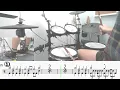 1068 |【 如果我是陳奕迅 - Mr. 】 (★★★★☆)  Drum Cover 鼓譜 Drum Scores 動態鼓譜