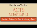 Acts 13 KJV DRAMATIZED BIBLE WITH TEXT