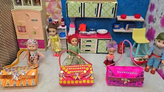 Barbie Doll All Day Routine In Indian Village/Radha Ki Kahani Part -728/Barbie Doll Bedtime Story||