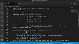 Blockchain Forensics R D with Python - Track Attacker Transactions with Etherscan API Code Overview