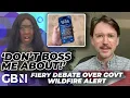 Nana Akua CLASHES with leftie over Labour s NANNY STATE emergency alert amid severe wildfire risk