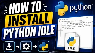 How to Install Python IDLE on Windows 10 Beginner Tutorial