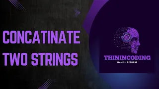 Java Tutorial Concatenate Two Strings and Add a Number at the End Simple Example 1
