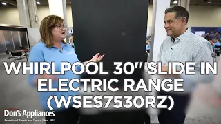 Whirlpool 30 Stainless Steel Slide In Electric Range Model WSES7530RZ