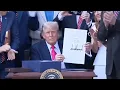 Download Lagu President Trump officially signs his ‘Big, Beautiful Bill’ at White House